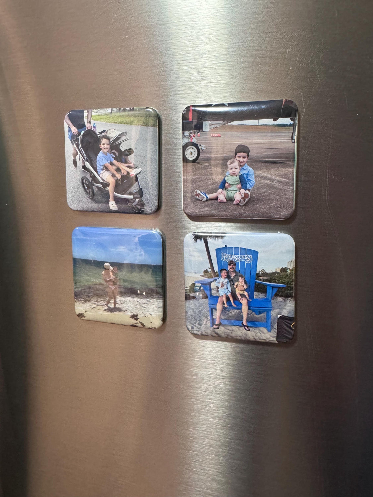 Custom 2" Square Photo Magnets