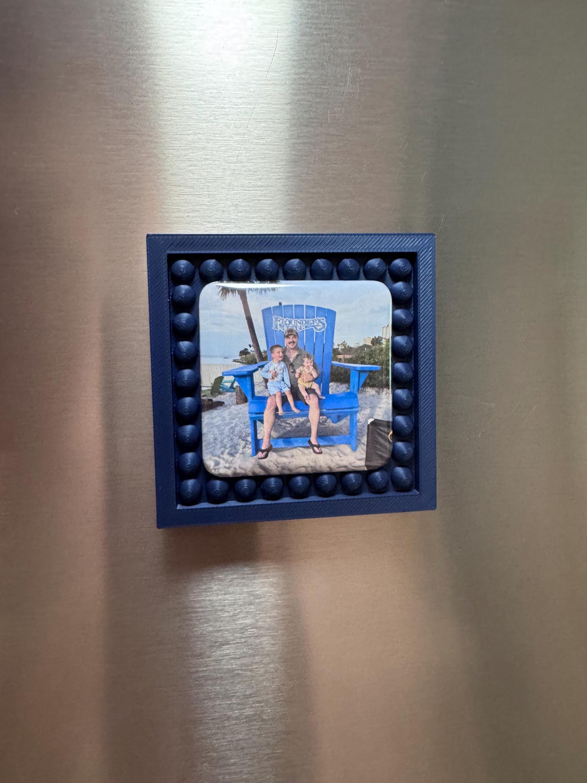 Beaded Square Mini Frame