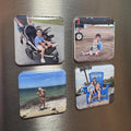 Custom 2" Square Photo Magnets