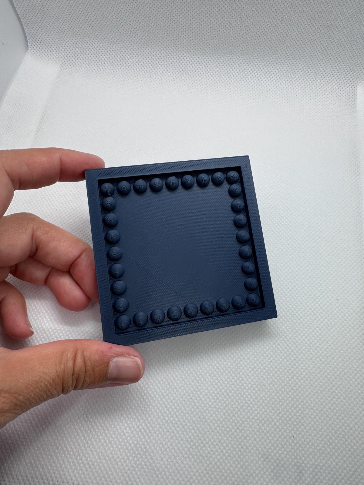 Beaded Square Mini Frame