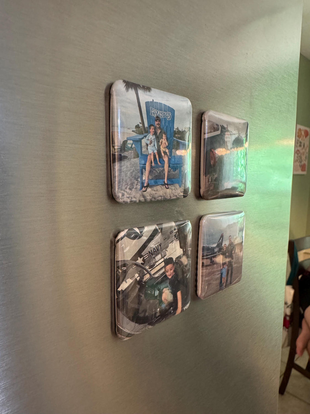 Custom 2" Square Photo Magnets