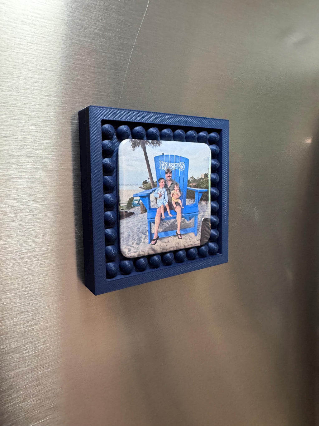 Beaded Square Mini Frame