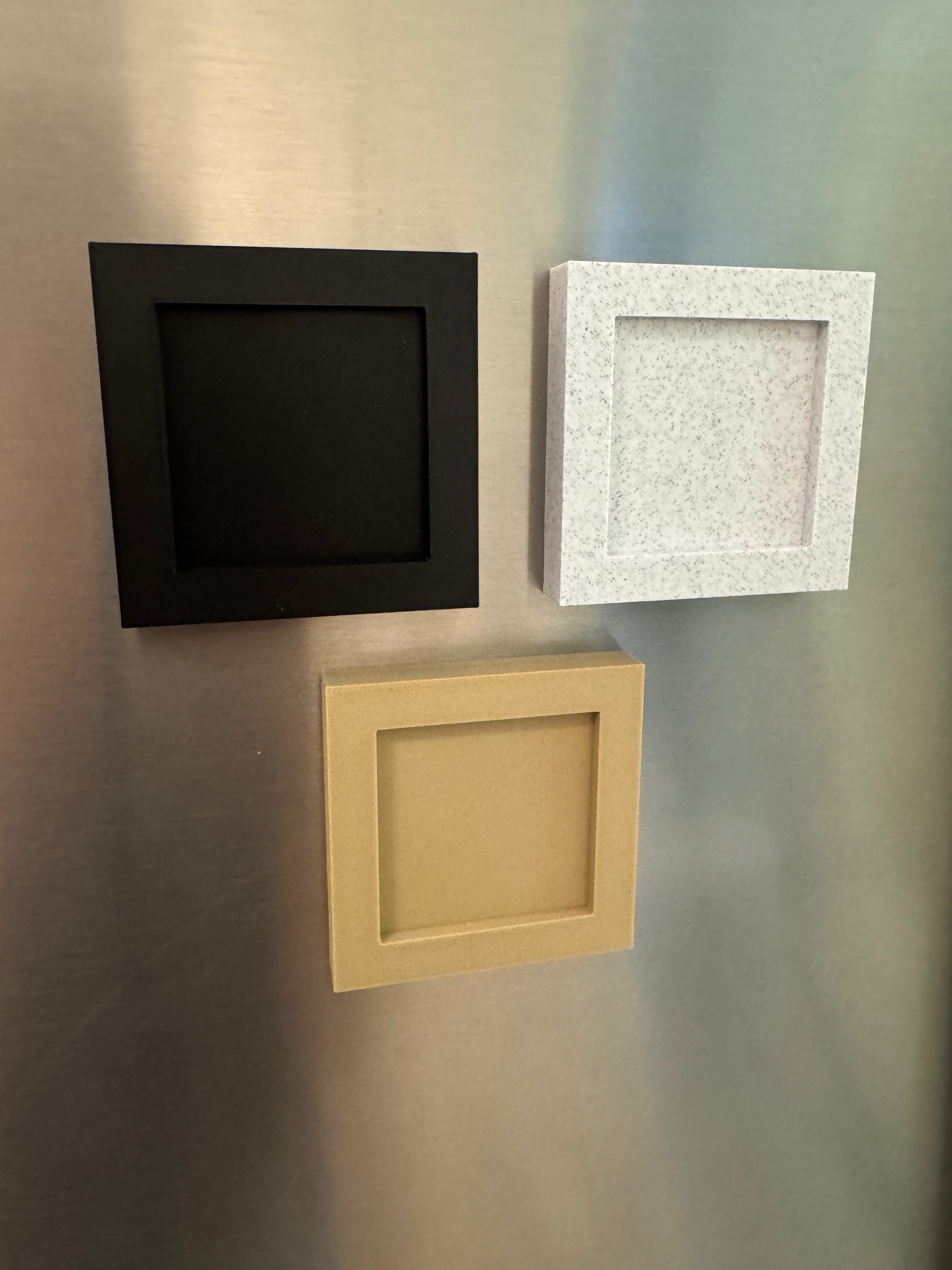 Simple Square Magnetic Mini Frame (Digital File Only)