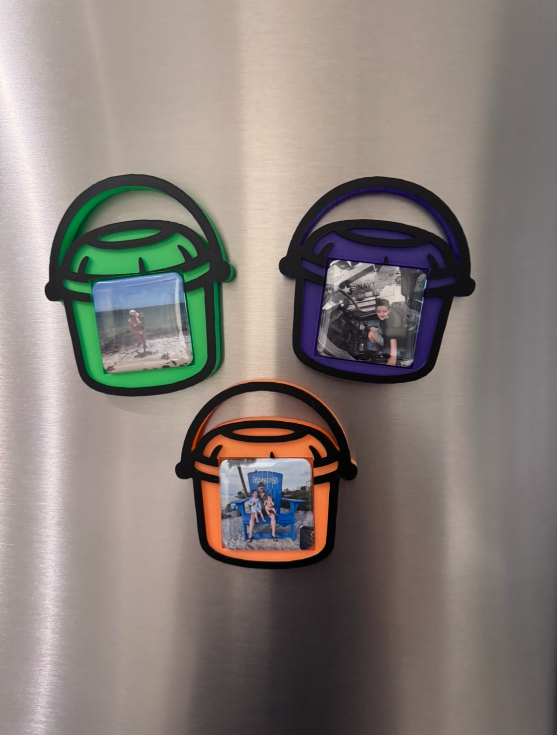 Boo Bucket Inspired Magnetic Mini Frame (Digital File Only)