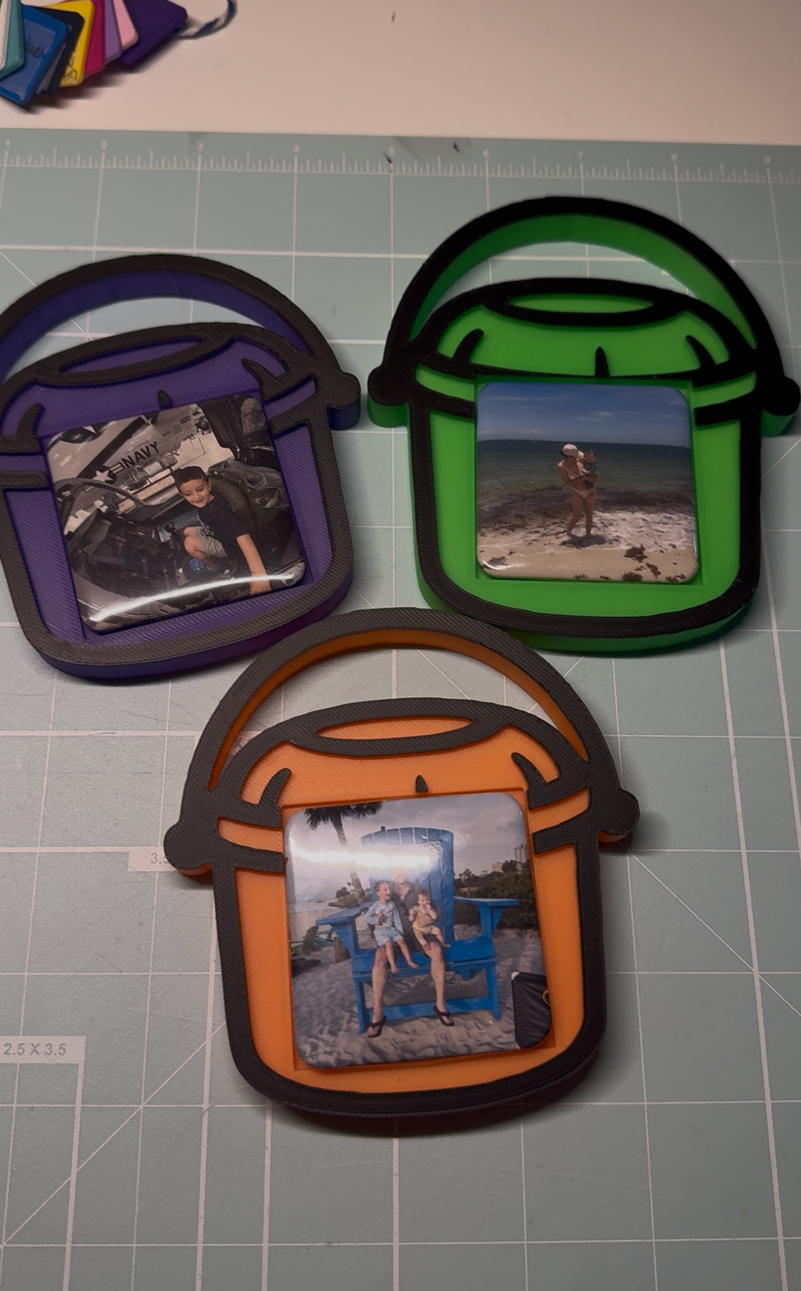 Boo Bucket Inspired Magnetic Mini Frame (Digital File Only)