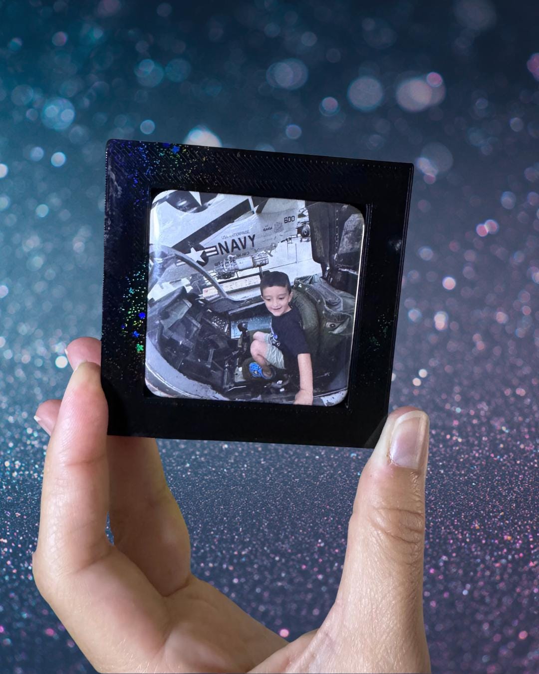 Glitter Square Mini Frame