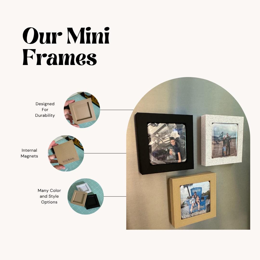 Glitter Square Mini Frame