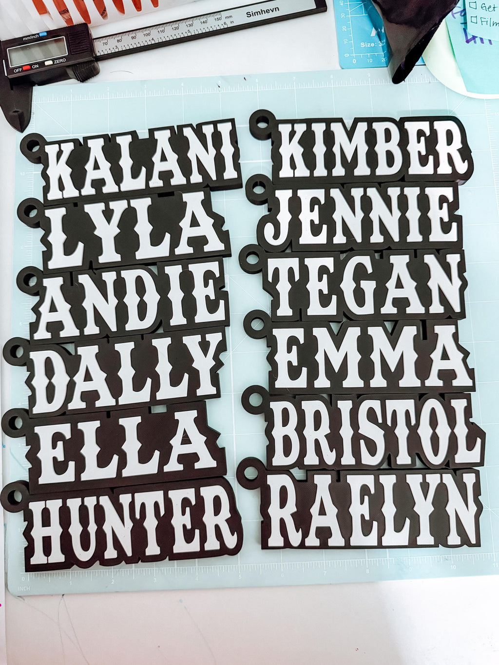 Personalized Name Bag Tag